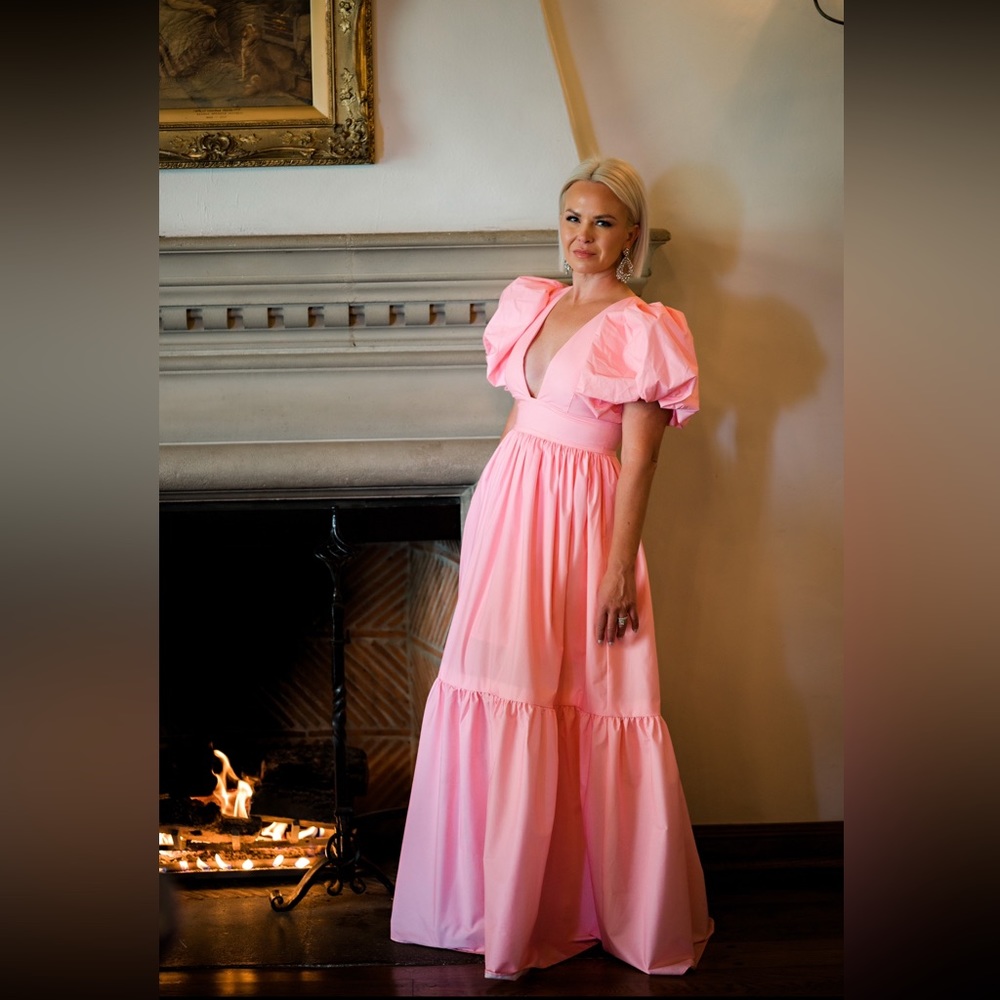 Say Lee Pink Gown